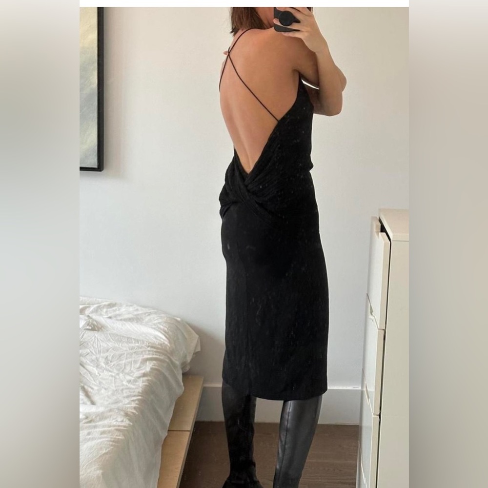 Dion Lee black dress